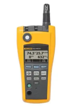 Fluke 975 AirMeter?多功能環(huán)境測(cè)量?jī)x進(jìn)行基本的IAQ/HVAC 測(cè)量